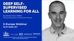 Joint Webinar: Deep Self-Supervised Learning for All